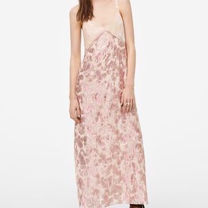 Zara Limited Edition jacquard long dress, size S